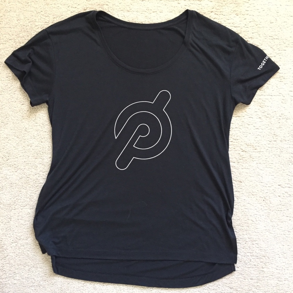 Peloton Logo Tee XL Together We Go Far